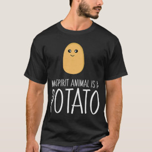 Potato My Spirit Animal Is A Potato Human Costume T-Shirt