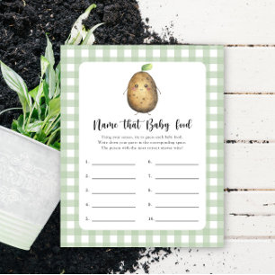 Potato - Name that baby Food shower game