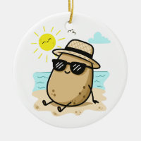 Potato On The Beach Summer Vibes