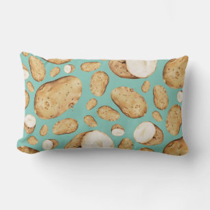 Potato Pattern Lumbar Cushion
