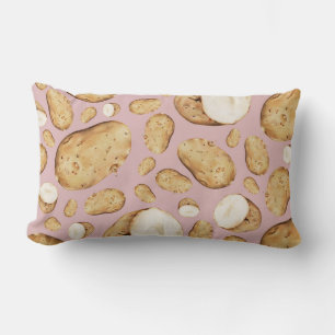 Potato Pattern Lumbar Cushion
