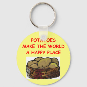 potato potatoes key ring