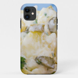 Potato salad with sausage and mustard iPhone 11 case
