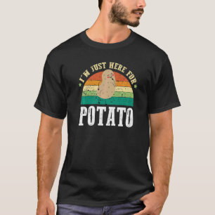 Potato Saying Vintage Farmer Farming T-Shirt
