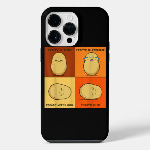 Potato Spud Root Vegetable Tater Vegan Lover Keto iPhone 14 Pro Max Case