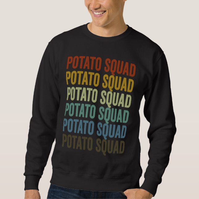 Potato Squad Potato Sweatshirt (Front)