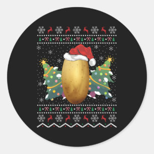 Potato Ugly Potato Classic Round Sticker