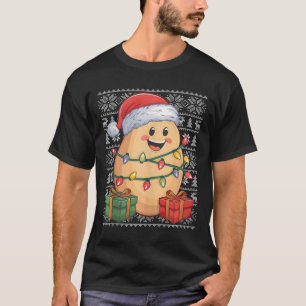Potato Xmas Sweater Style Ugly Santa Hat Potato Ch