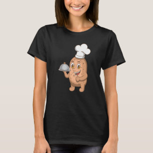 Potatoe Hobby Chef Ironic Vegetable Cooking T-Shirt