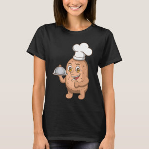 Potatoe Hobby Chef Ironic Vegetable Cooking T-Shirt