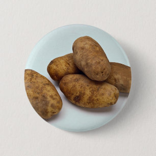 Potatoes 6 Cm Round Badge