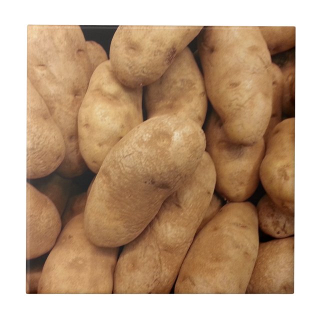 Potatoes Ceramic Tile (Front)