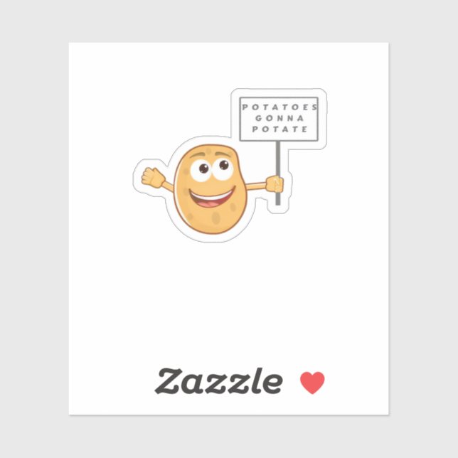 Potatoes Gonna Potate (Vegetable Potato Pun) Class (Sheet)