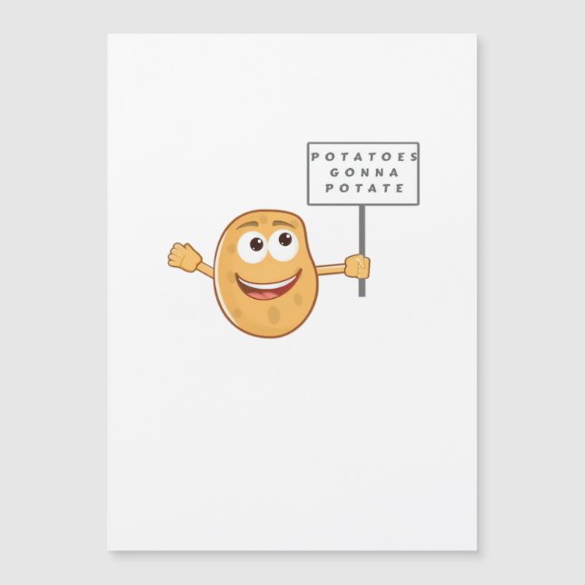 Potatoes Gonna Potate (Vegetable Potato Pun) Class (Front)