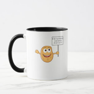 Potatoes Gonna Potate (Vegetable Potato Pun) Class Mug