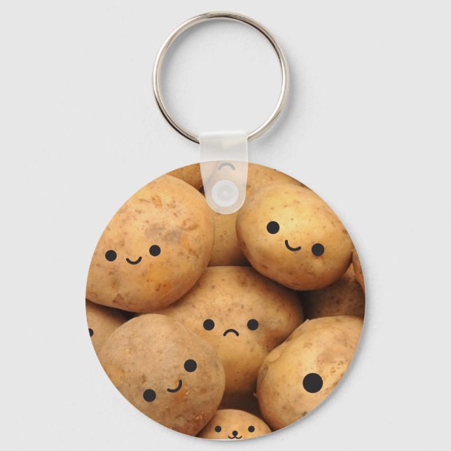 Potatoes Key Ring (Front)