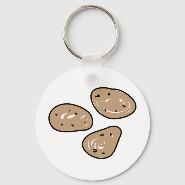 Potatoes Key Ring (Front)