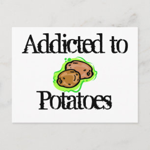 Potatoes Postcard