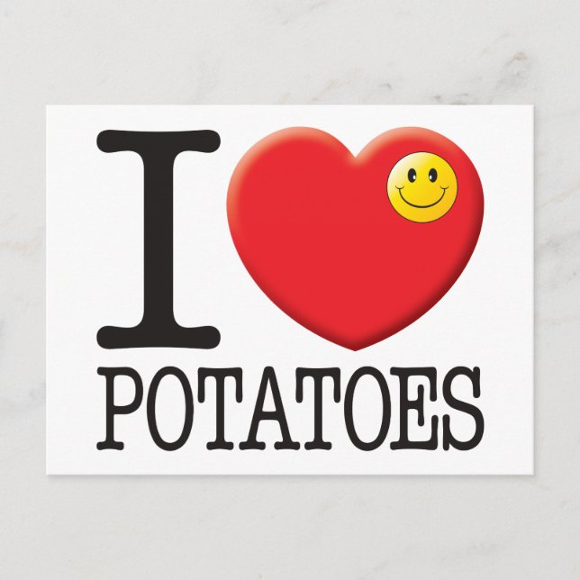 Potatoes Postcard (Front)
