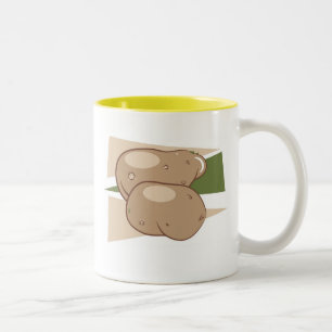 Potatoes Two-Tone Coffee Mug