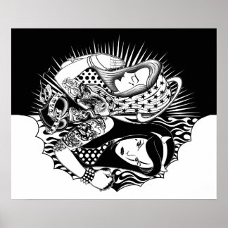 Pôté Tema: Double Face Poster