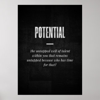 Potential Poster