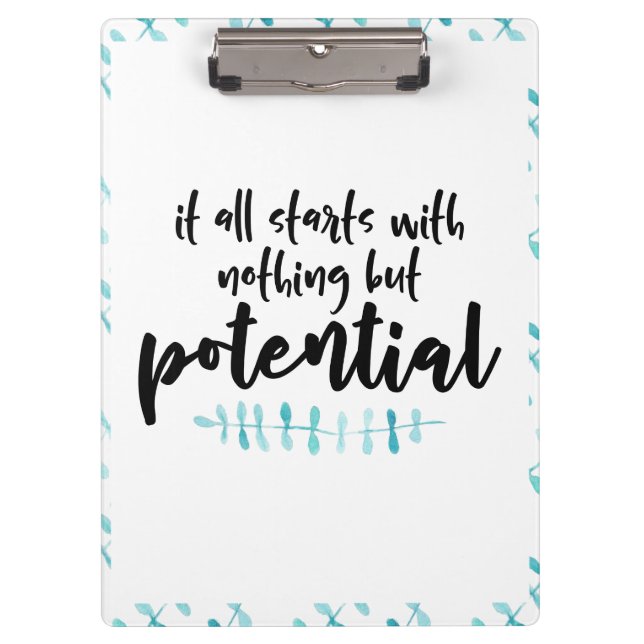 Potential Quote Clipboard (Front)