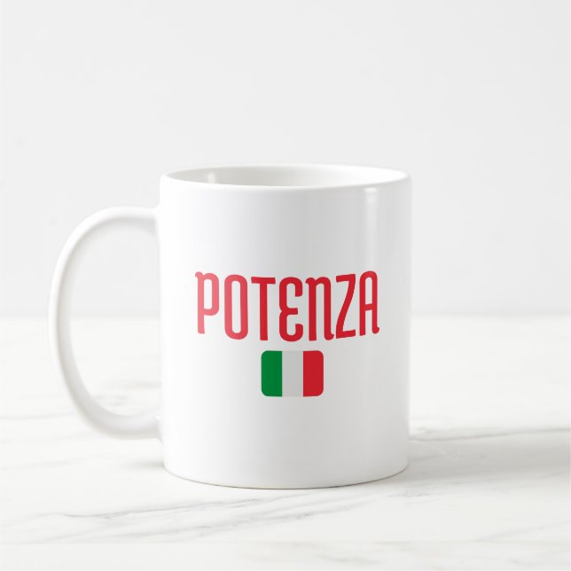 POTENZA Italy  Coffee Mug (Left)