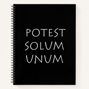 Potest Solum Unum Notebook