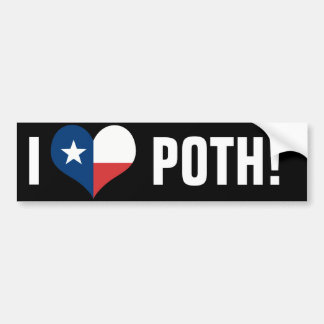 POTH BUMPER STICKER