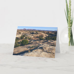 Pothole Point Trail at Canyonlands National Park Card