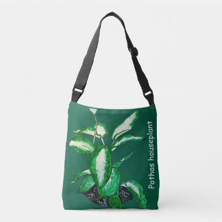 Pothos Houseplant Crossbody Bag