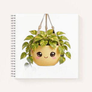 Pothos Kawaii Indoor Plant Notebook