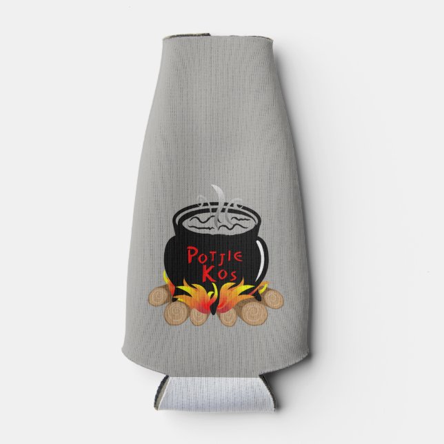 Potijie Kos Beer Bottle Insulator Bottle Cooler (Front)