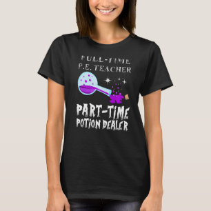 Potion Bottle Gothic PE Gym Teacher Costume Hallow T-Shirt