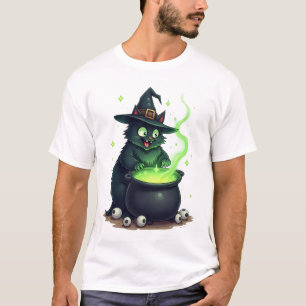 Potion-Brewing Cat T-Shirt