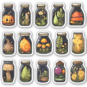 Potion Ingredients Halloween Stickers