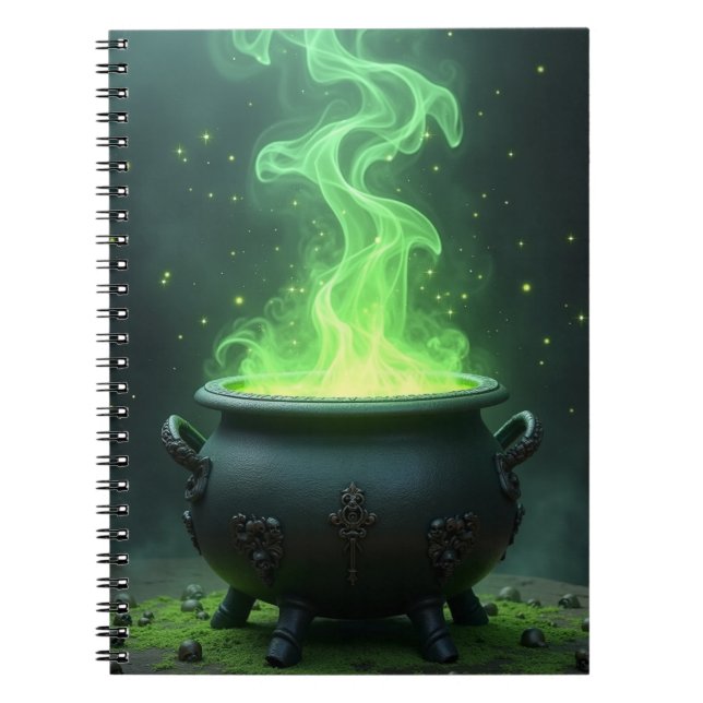 Potion & Magic Glow Notebook (Front)