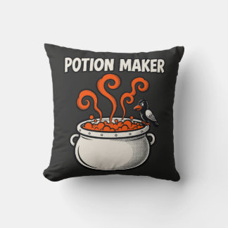 Potion Maker Witchy Comic Tee Cushion