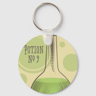 Potion No. 9 Button Keychain