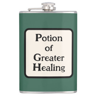 Potion of Healing Vinyl Wrapped Flask