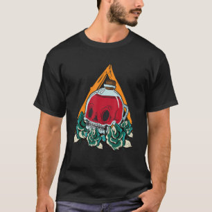 Potion Skull Bottle Bone Head Skeleton Skull T-Shirt