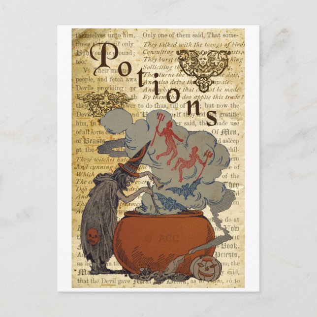 Potions Postcard (Front)