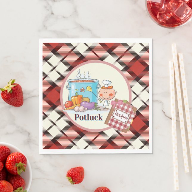 Potluck Paper  Napkin (Insitu)
