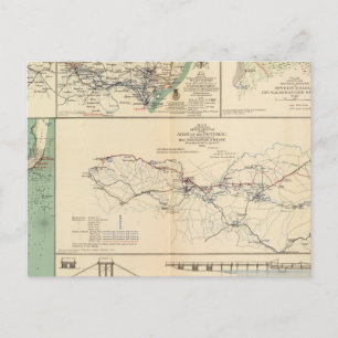 Potomac Army operations Postcard