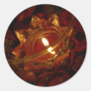Potpourri Candle Classic Round Sticker
