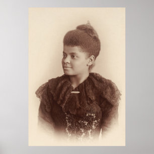Potrait of Ida B. Wells by Mary Garrity (1893) Poster