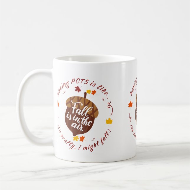 Pots Fall Theme Mug (Left)