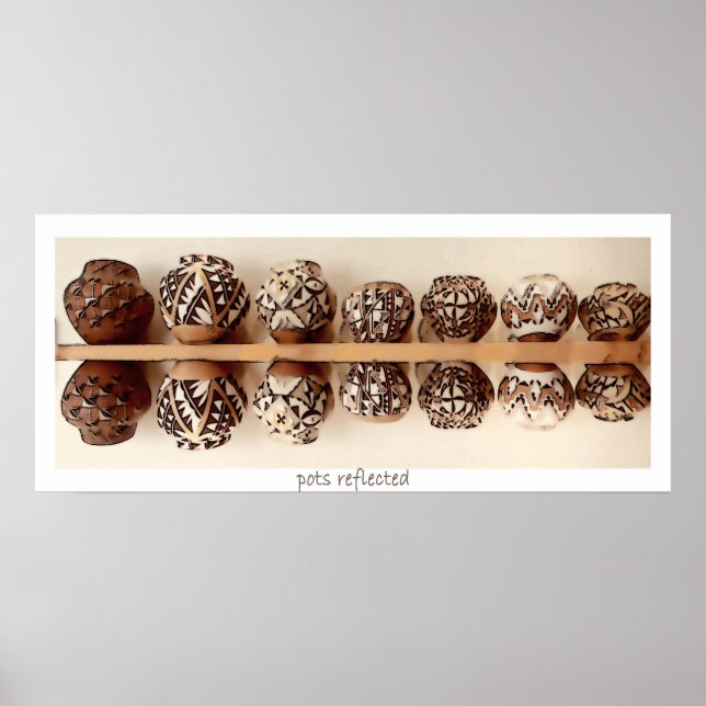 Pots Reflected, poster (Front)