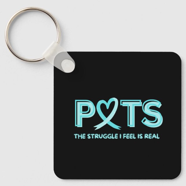 Pots The Struggle I Feel Is Real  Key Ring (Front)